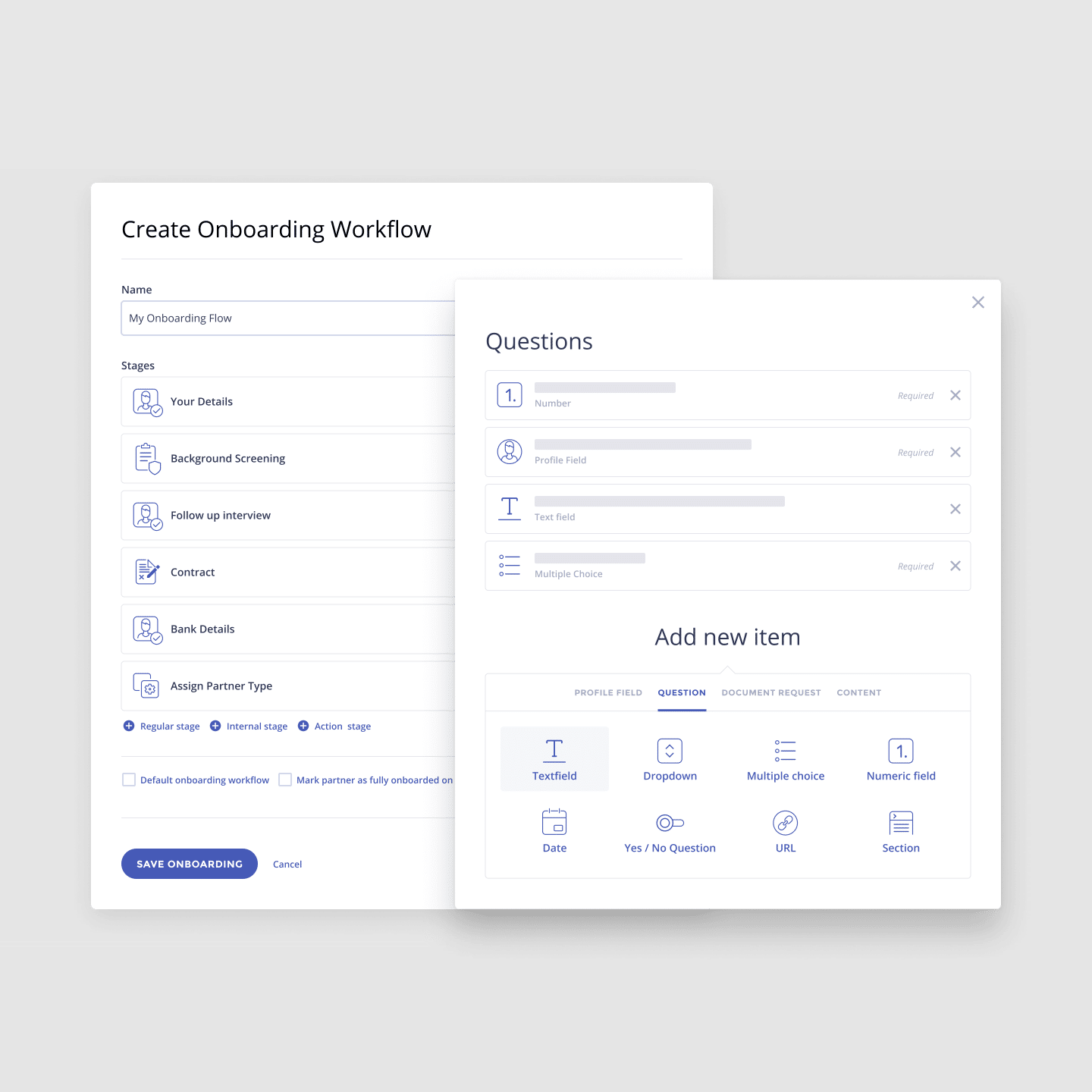 contractor onboarding workflow - Worksuite contractor management software
